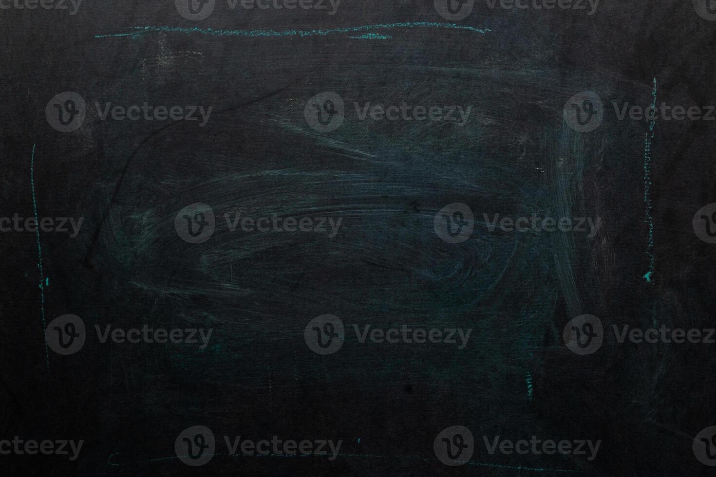 Back to School Preparations With Clean Chalkboard Ready for New Lessons and Activities photo