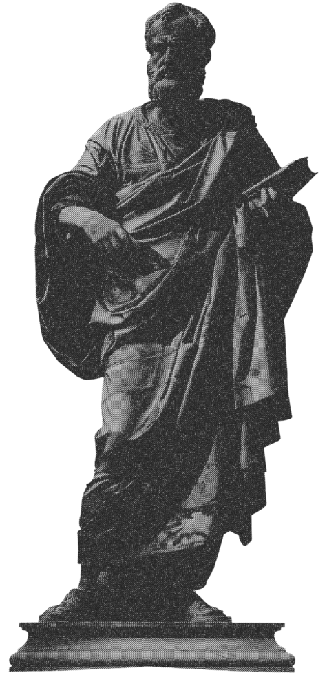 Black statue of man admiral cut out image png