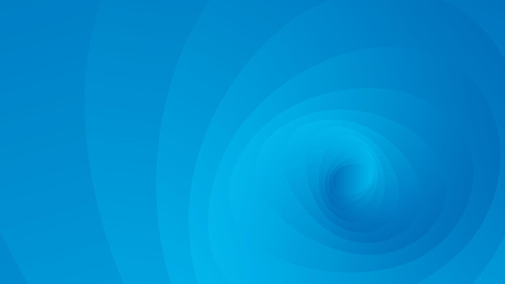 Abstract blue spiral background graphic vector