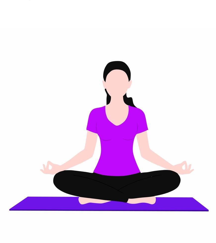 Yoga for Balance, Strength, and Calm vector