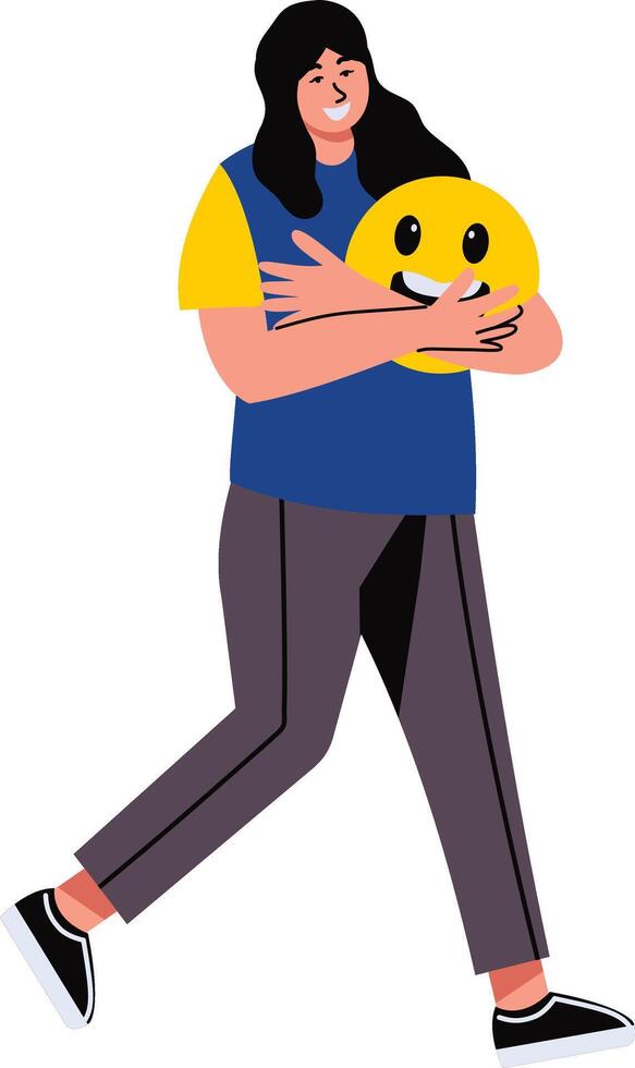World Smile Day People Character vector