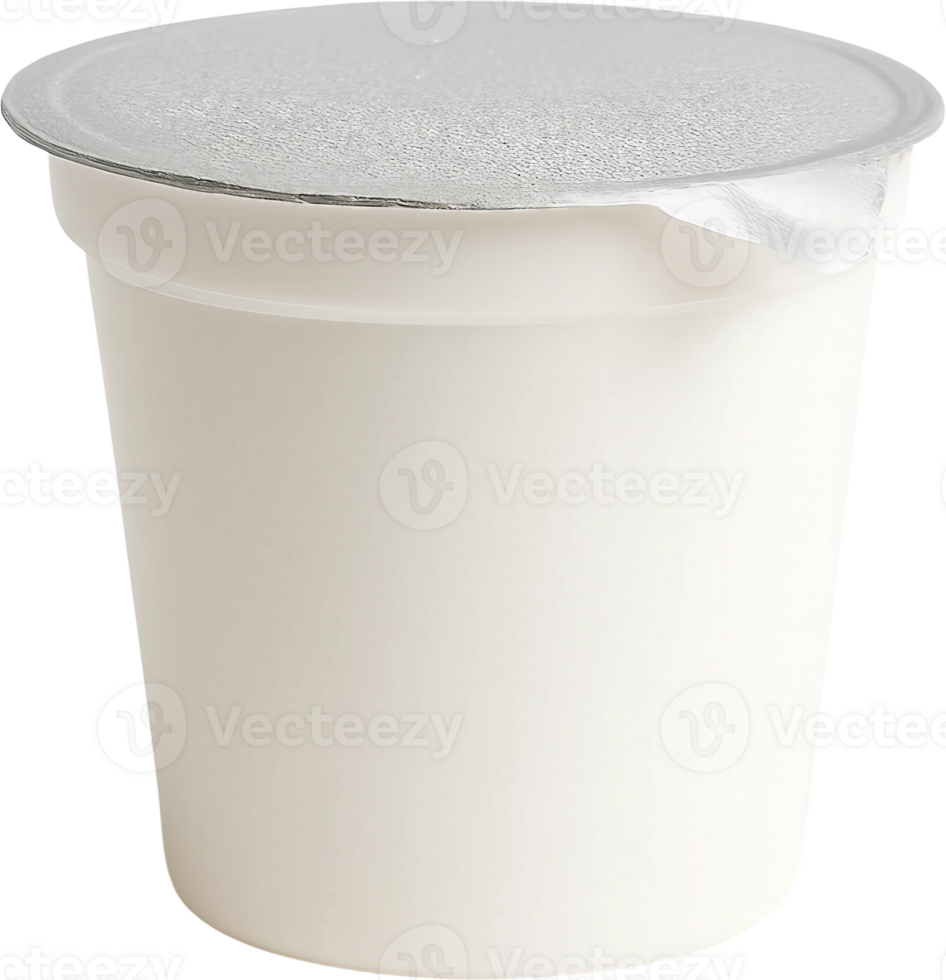 A white plastic container with a lid png