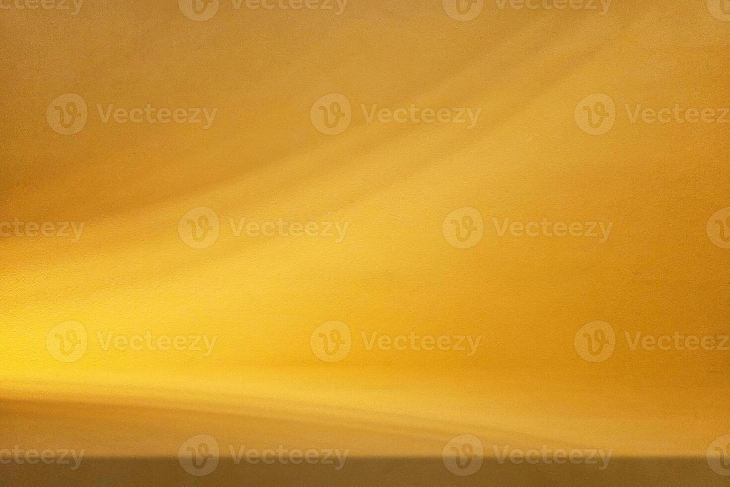 Gold Stucco Room with Light Beam Background photo