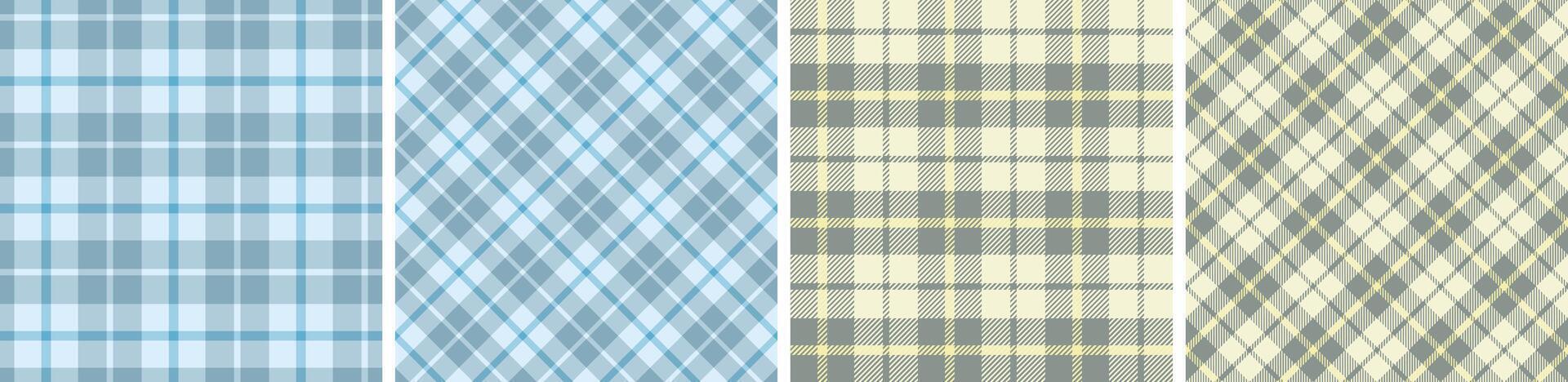 Scottish Plaid Seamless Pattern. tartan plaid for dress gingham,flannel skirt, tablecloth other modern fashion print. vector