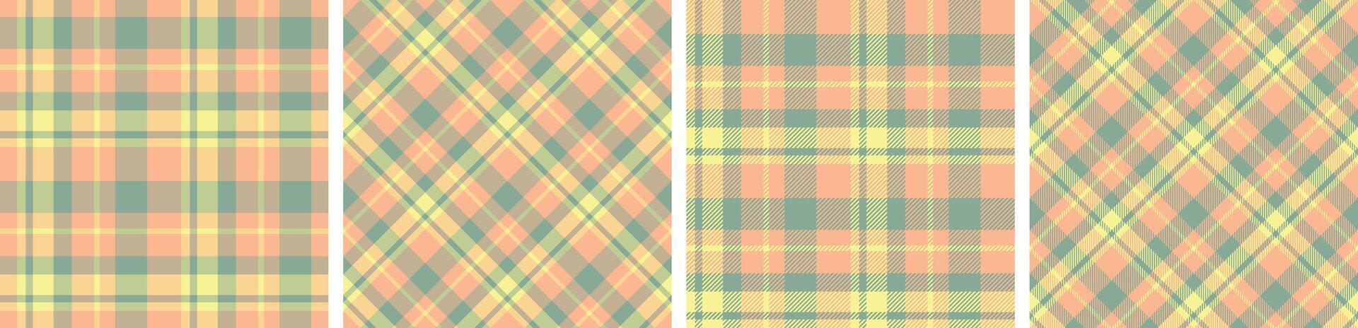 Seamless check pattern plaid pattern for dress ,flannel skirt, tablecloth other modern and fashion print. vector