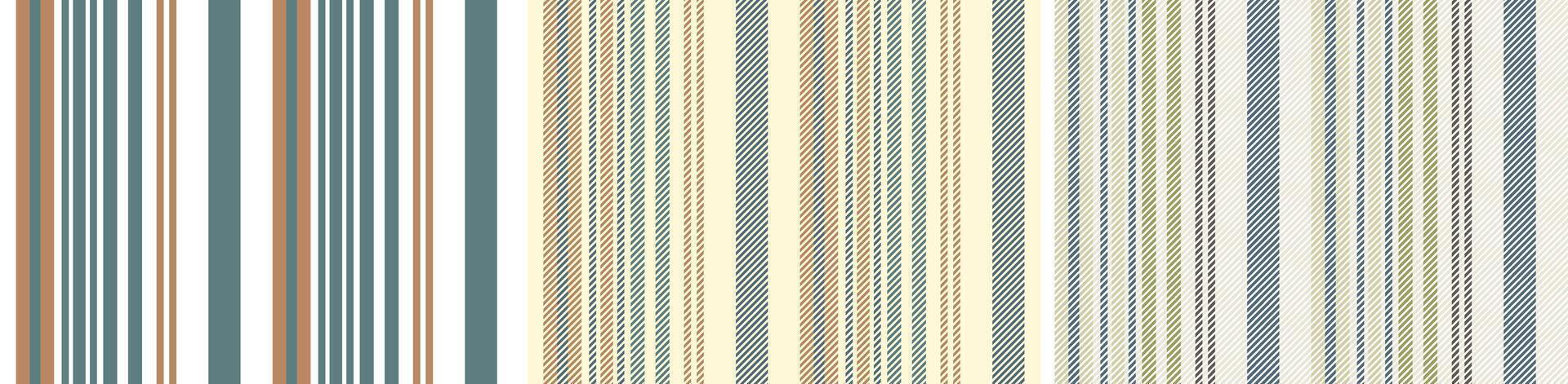 Trendy striped wallpaper. texture seamless twill for flannel shirts, duvet covers, other autumn winter textile print. Vintage stripes pattern seamless fabric texture. vector