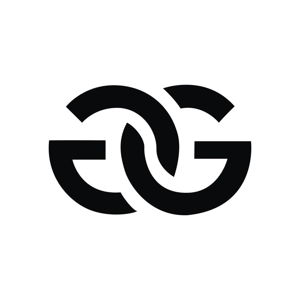 Creative modern letter logo design vector