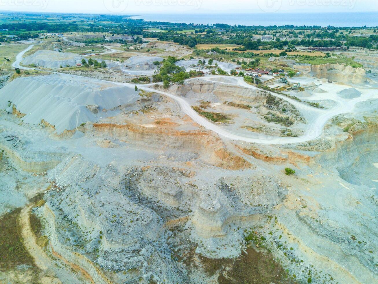 Modern equipment and machines for sand craters in Montenegro photo