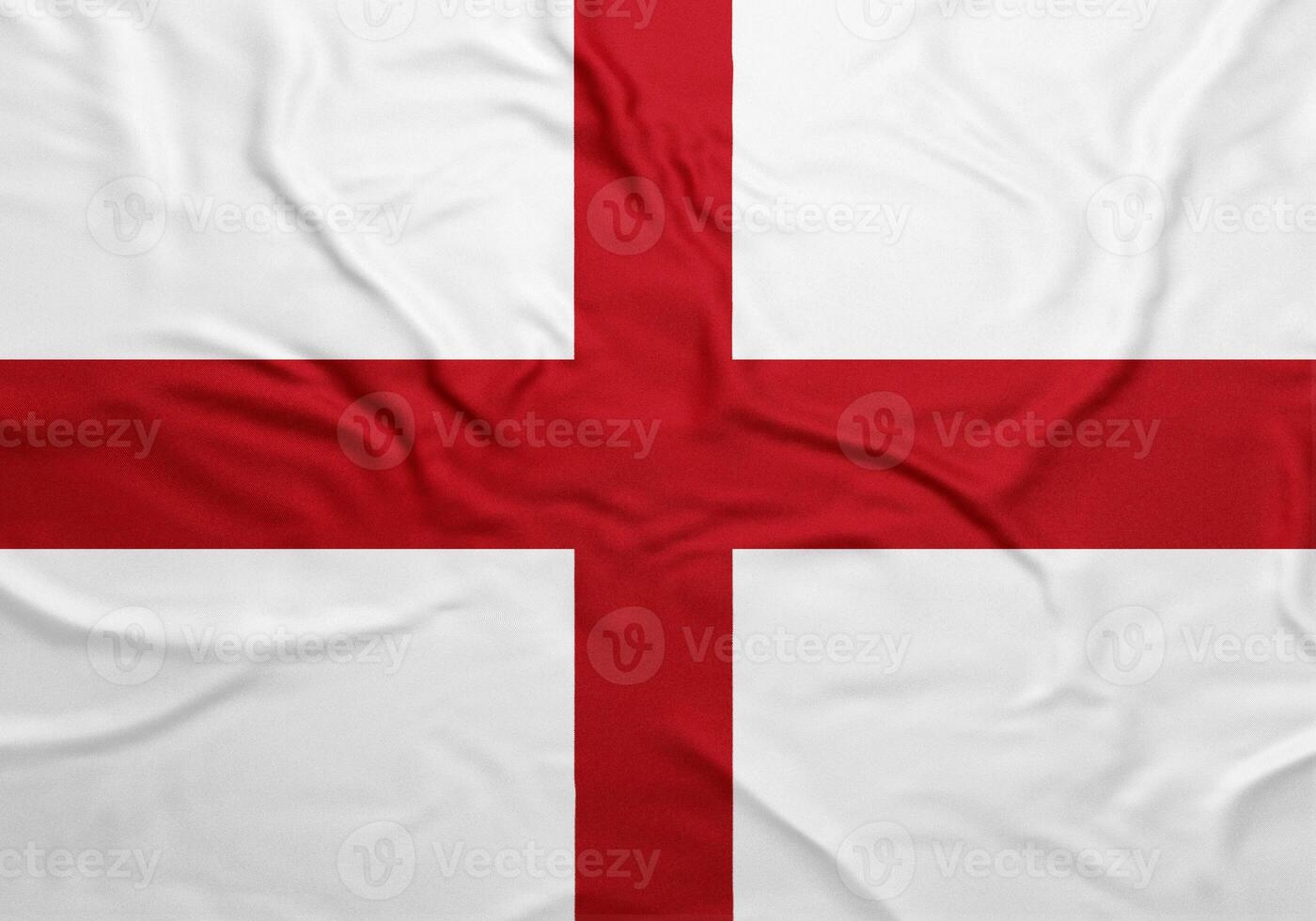 Displaying the English Flag with pride symbolizing on transparent background photo