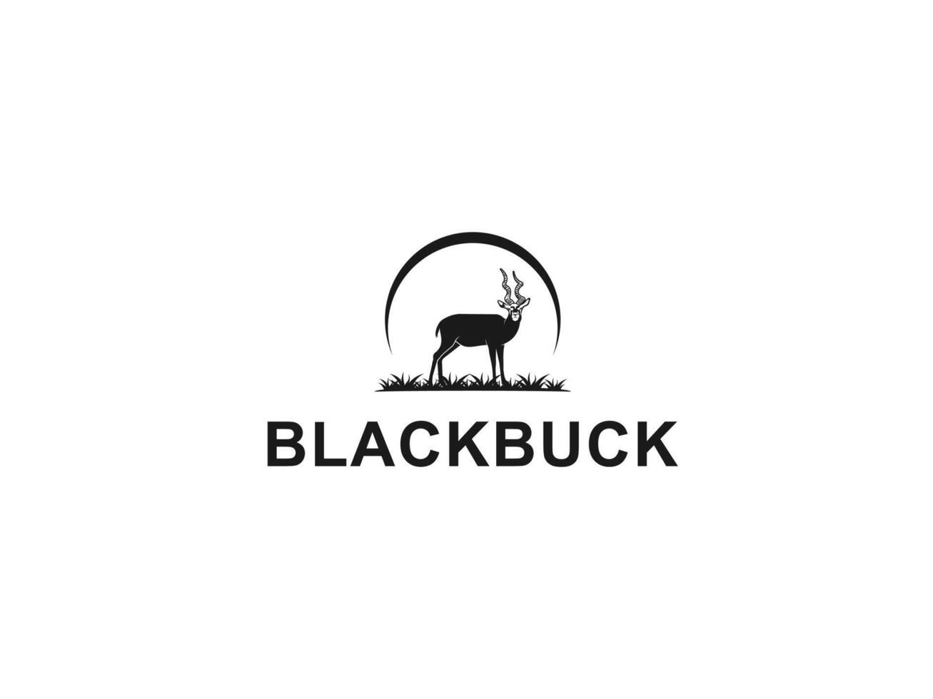 Blackbuck Black Mammal Animal vector