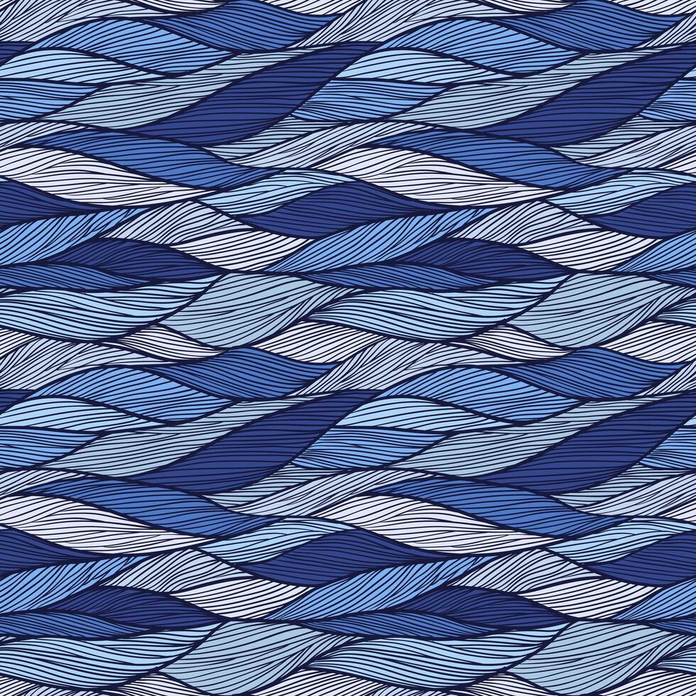 Seamless pattern. Hand drawn wavy background. Can be used to fabric design, wallpaper, decorative paper, web design vector