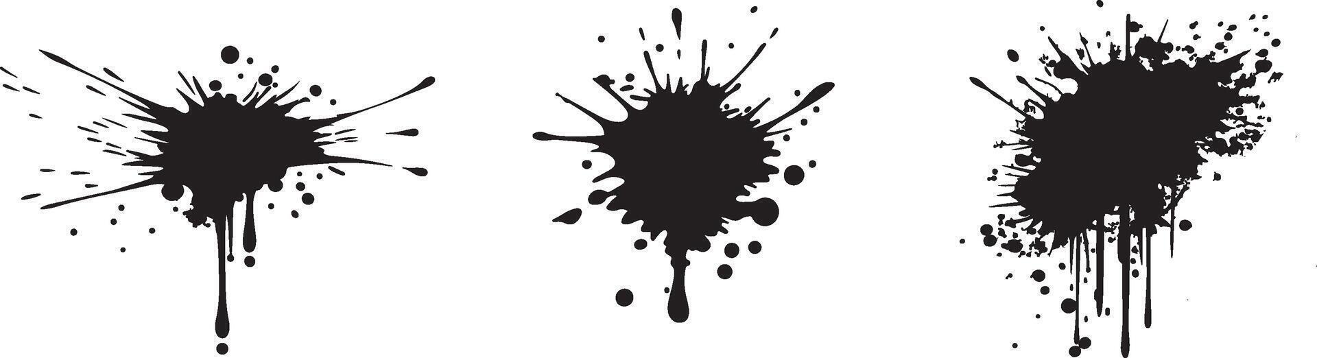 Ink splatter or Ink vector