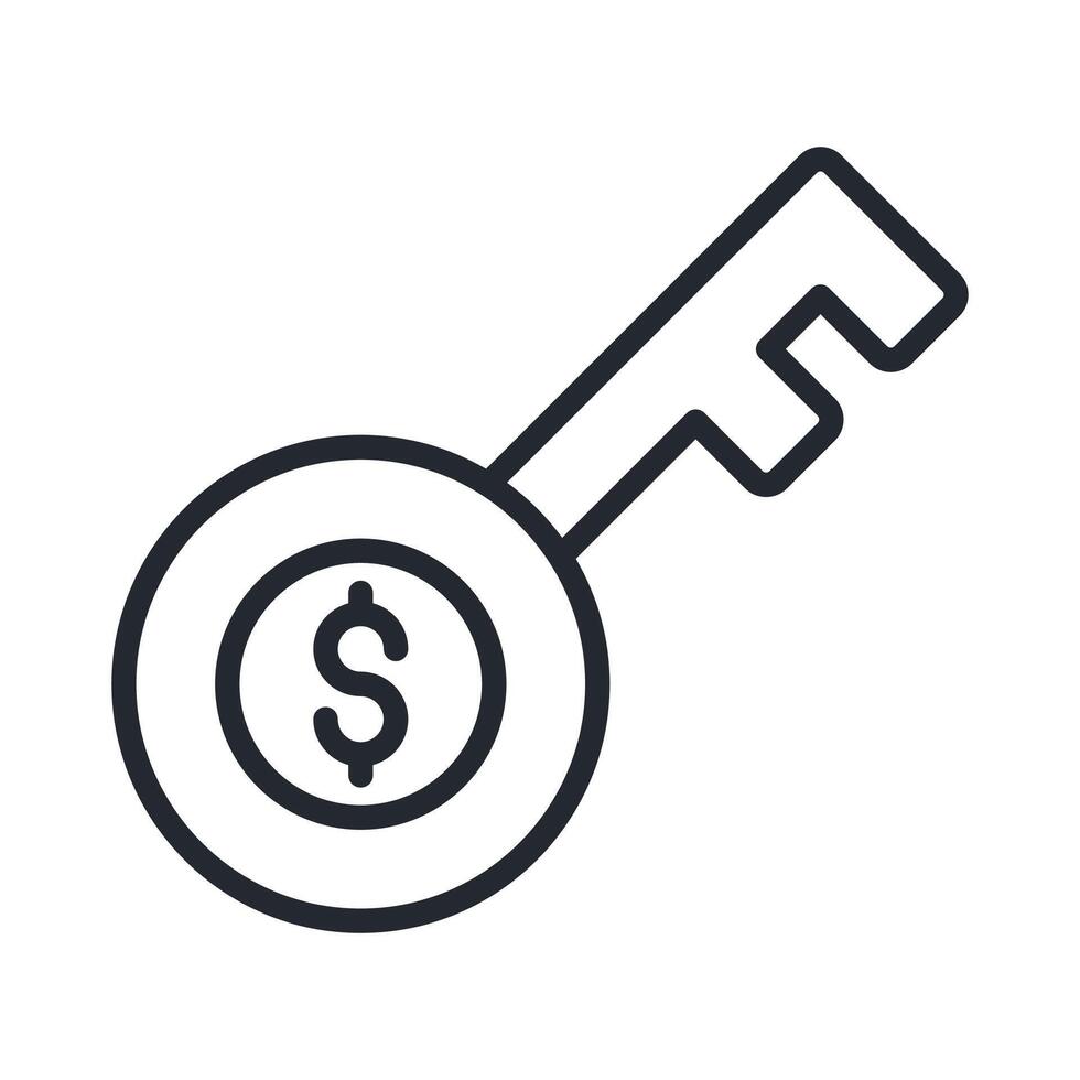 Business Opportunities Icon Outline Style vector