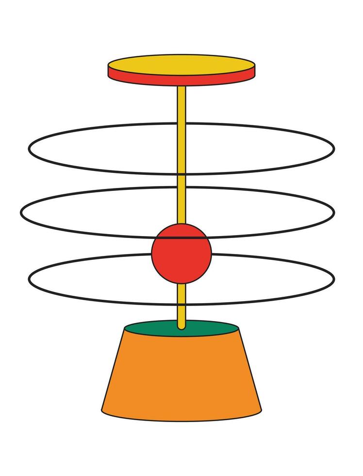 Design wall art bauhaus unique abstract vector