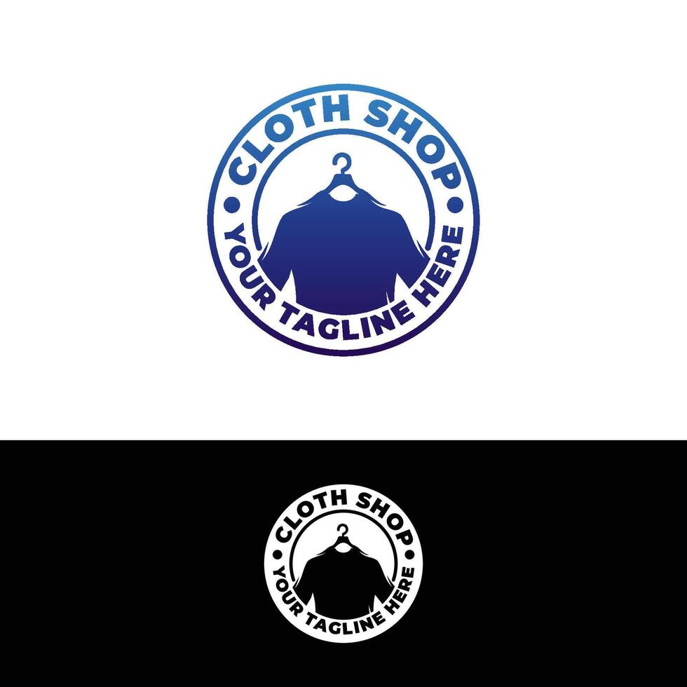 Silhouette Of Clothes Logo Design Inspiration vector