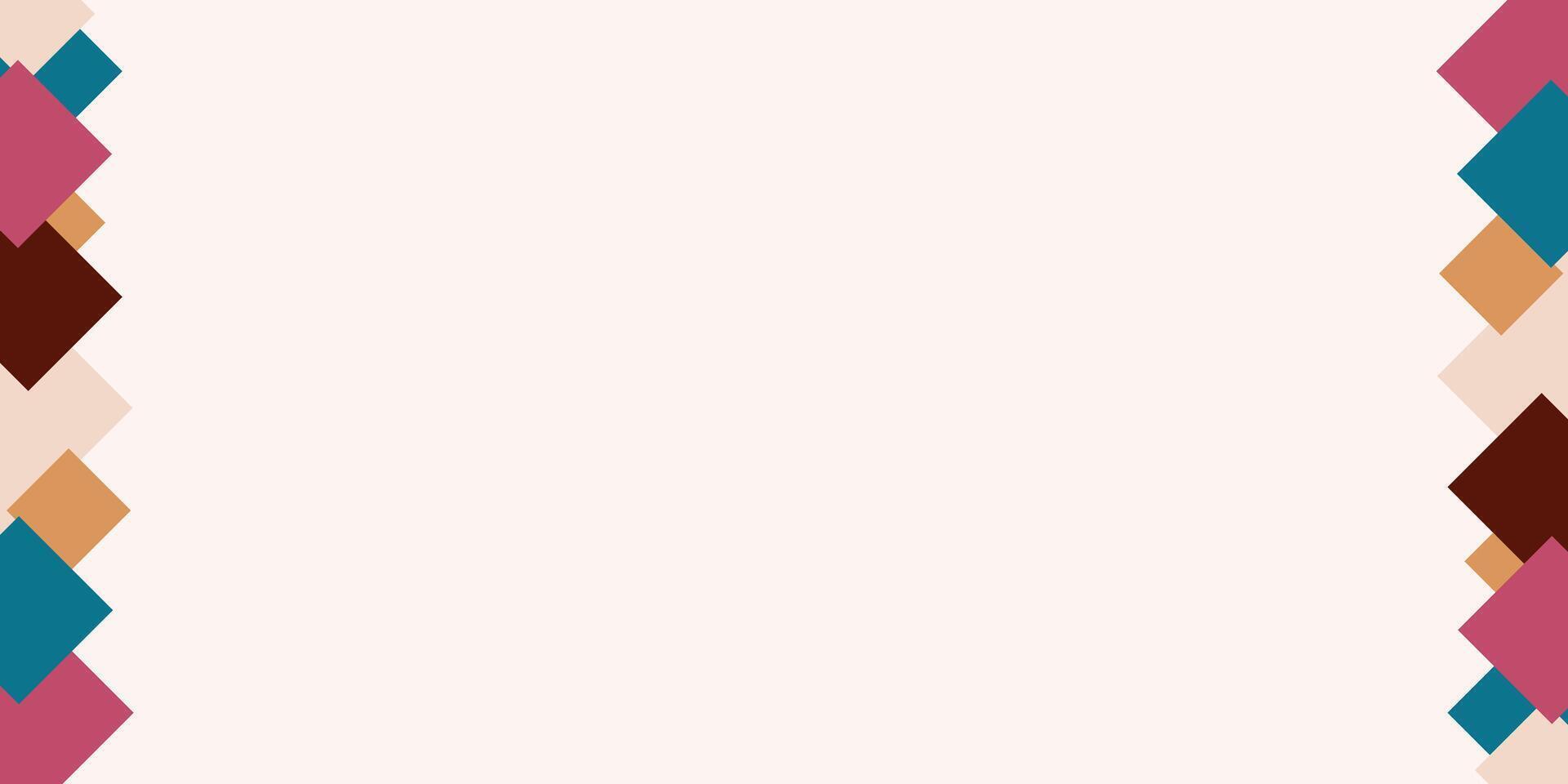 Abstract diagonal background with vertical geometric pattern in pastel colors. vector