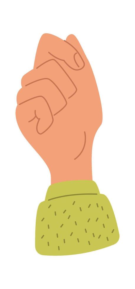 Hand of chess players flat icon Flat Illustration Hand Drawn Icon vector