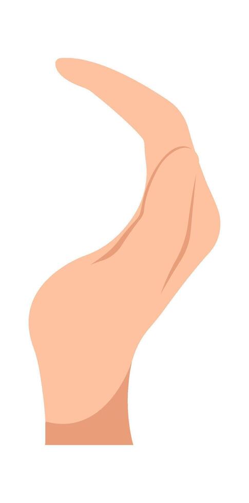 Hands planting plants flat icon Flat Illustration vector