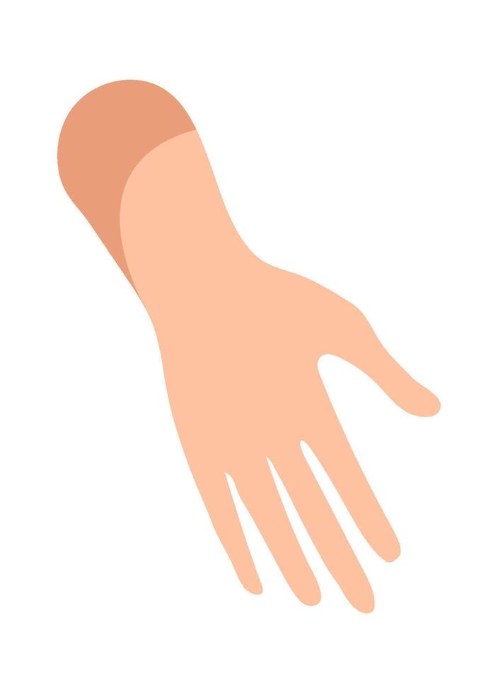 Hands planting plants flat icon Flat Illustration Icon vector