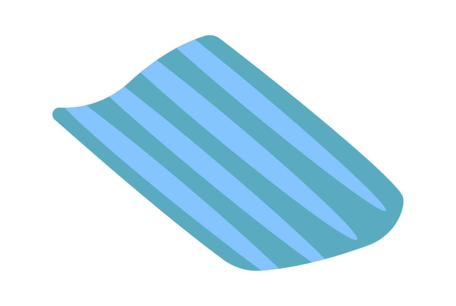 Colorful plasticine flat icon Craft hobby Flat Illustration Icon vector