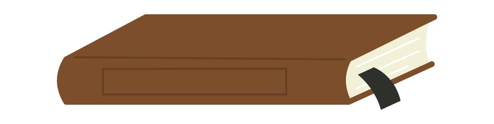 Book flat icon Diary and notebook Illustration vector