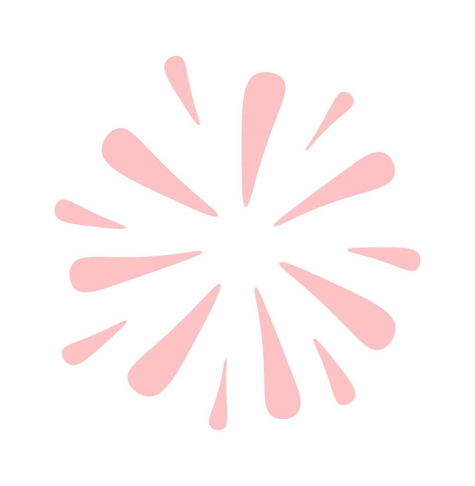 Icon Hand drawn simple line flat icon vector