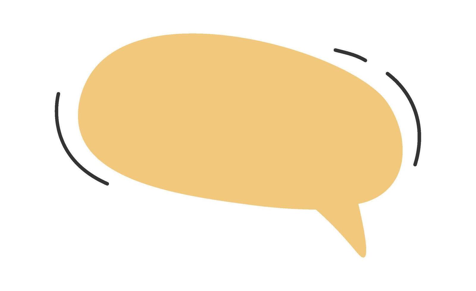 Communication flat icon Cloud message vector
