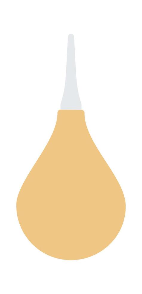 Disposable cleansing enema flat icon vector