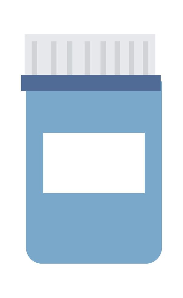 Medical pills for treatment flat icon Pharmacy Flat Illustration Icon vector