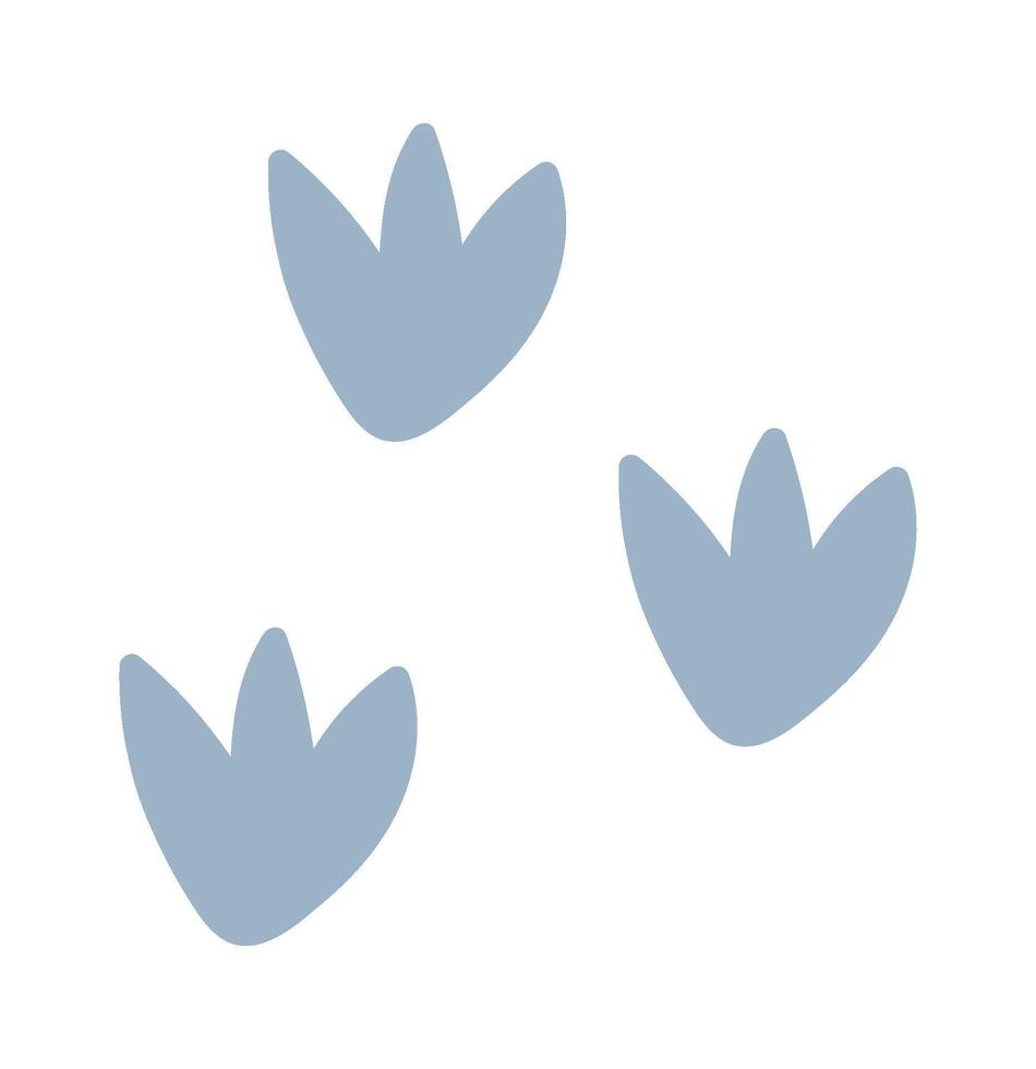 Abstract hand drawn shape design element Flat Illustration Icon vector