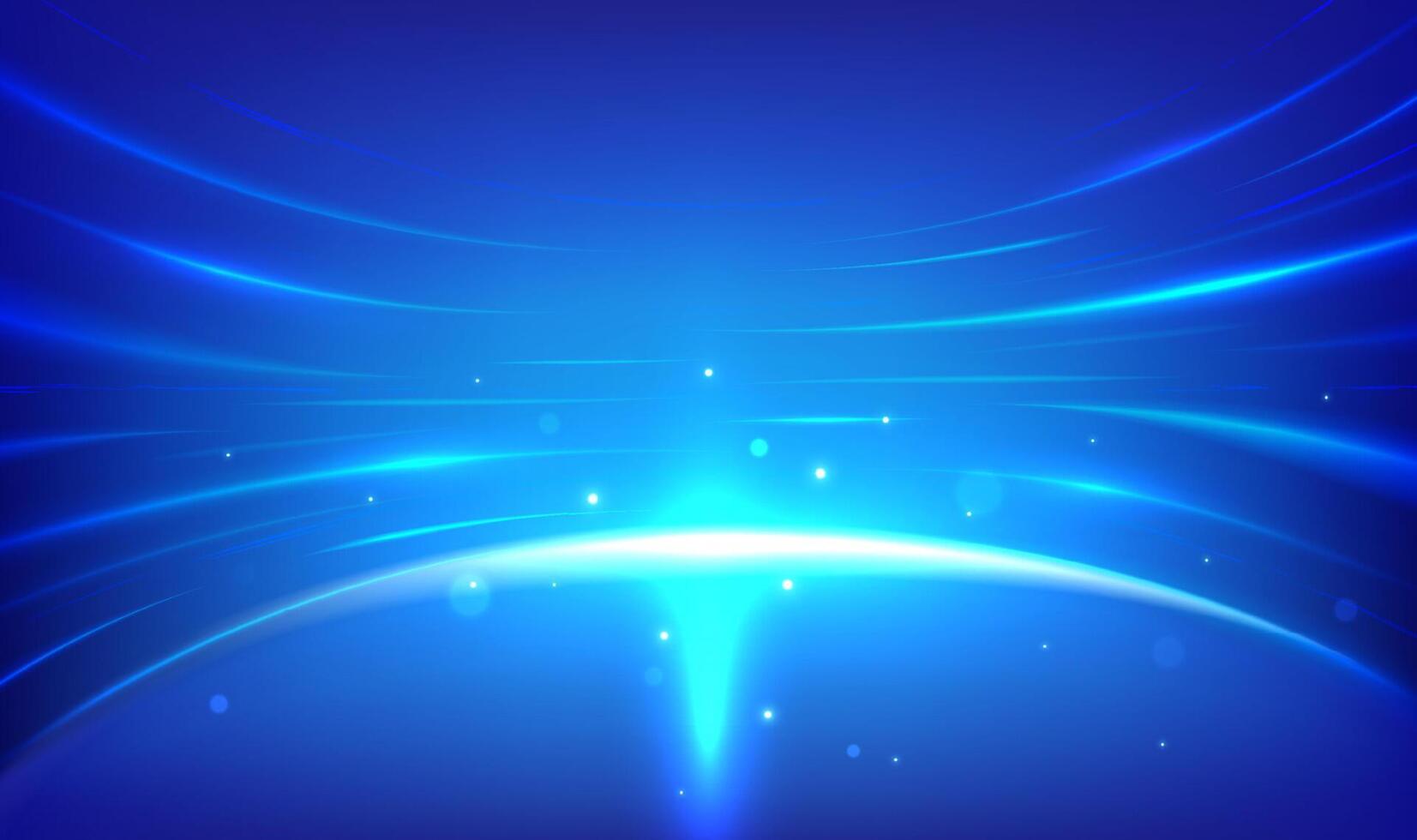 Blue abstract light background vector