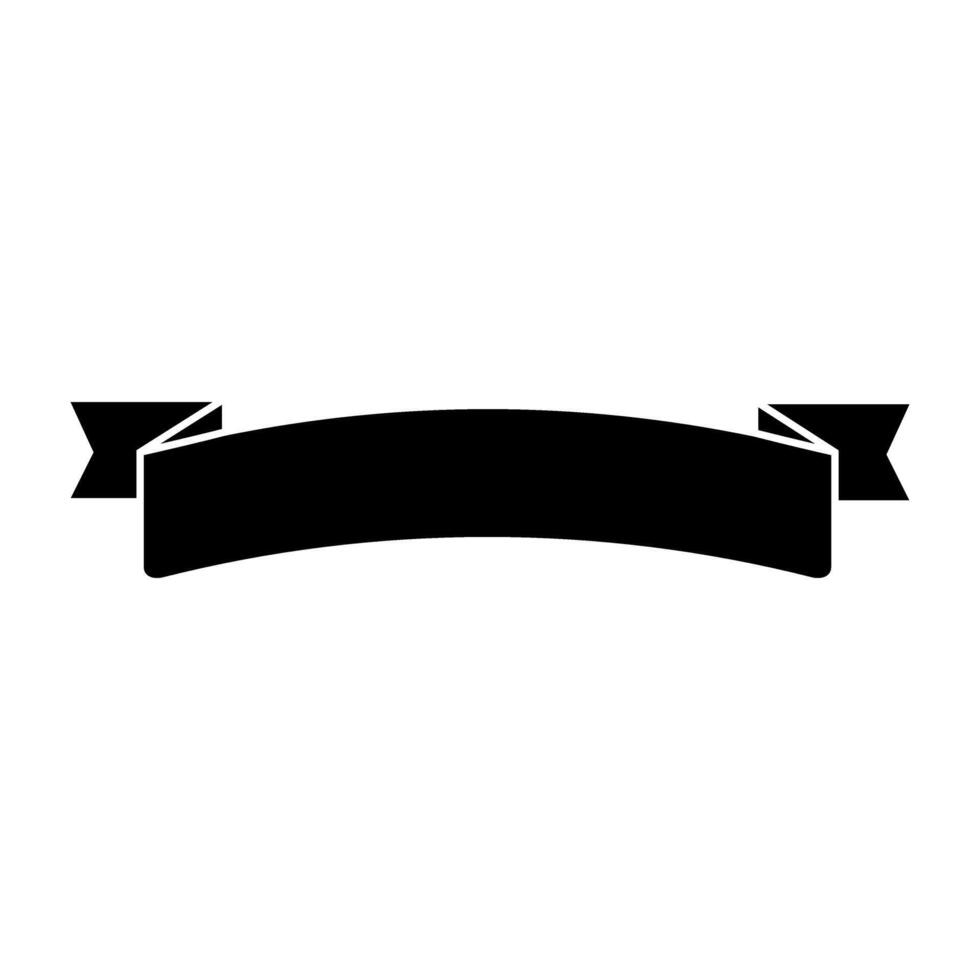 Ribbon web icon. Simple illustration of ribbon icon for web. vector