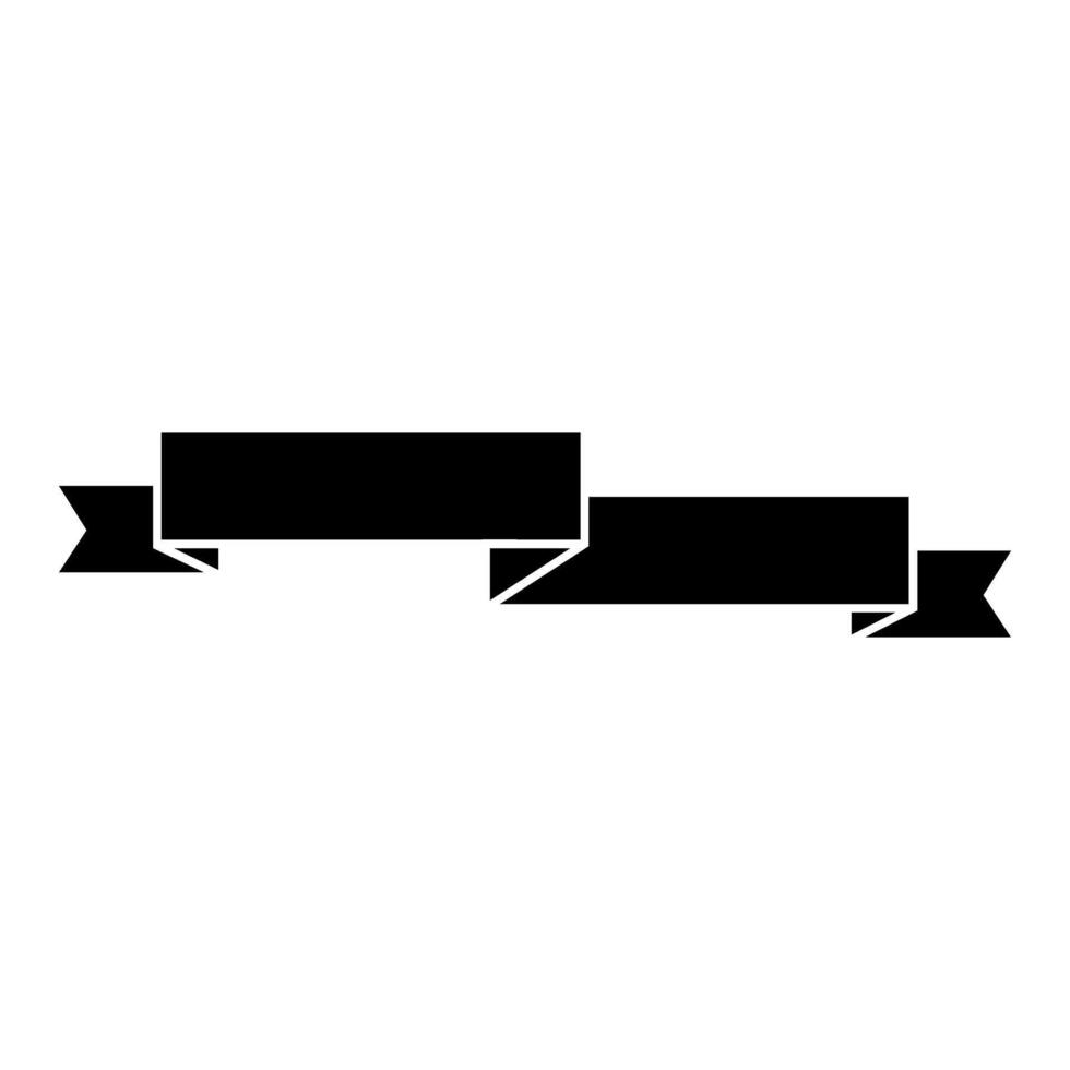 Ribbon icon. Simple illustration of ribbon icon for web. Ribbon sign or symbol. vector