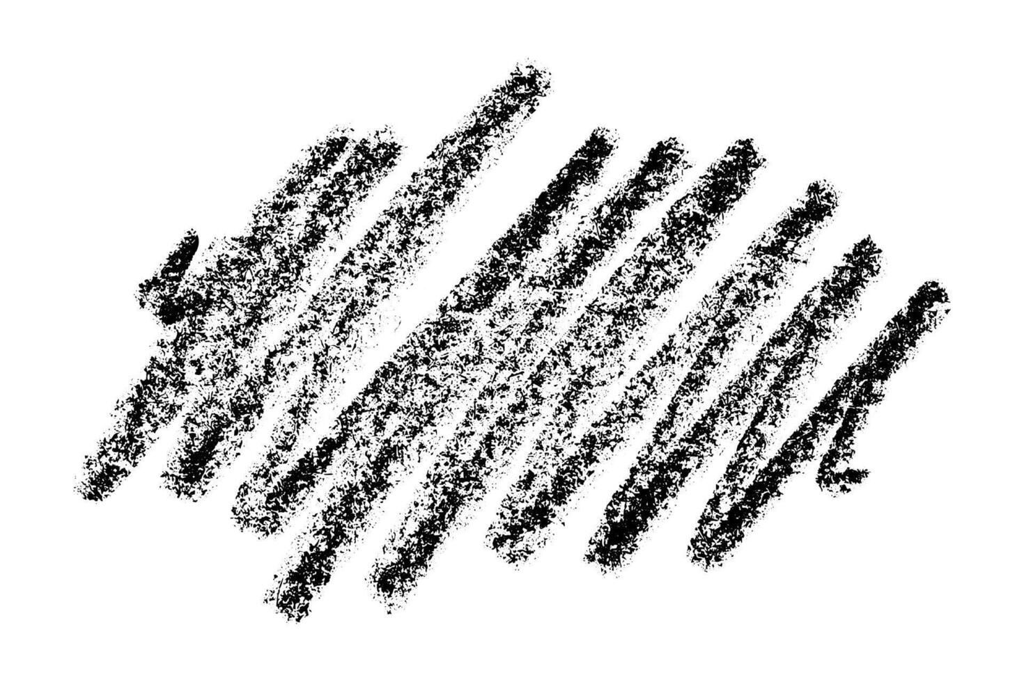 Brush paint stroke texture swatch Hand painted background Ink scribble dab clipart Paint smudge for tags and stamps design ten vector