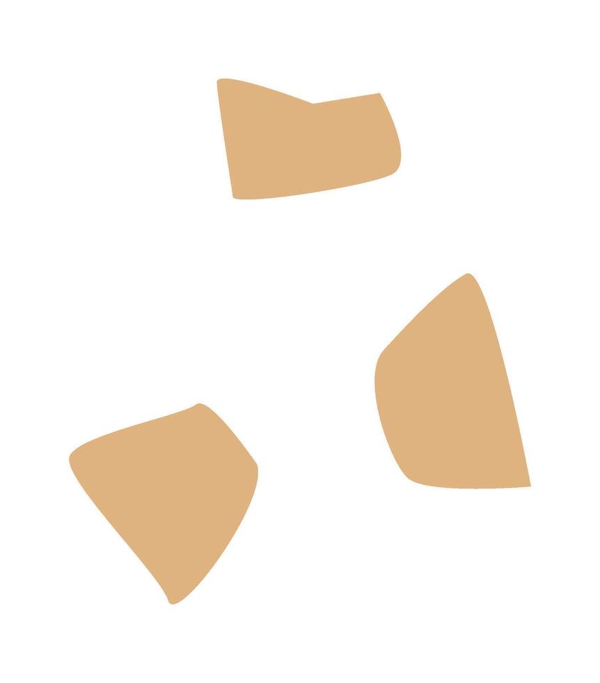 Cardboard pieces garbage flat icon Waste sorting and utilization vector