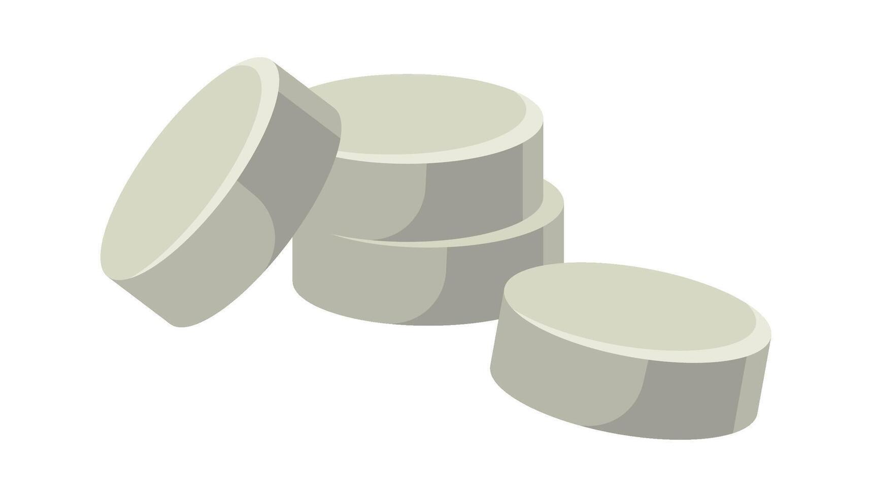 Battery flat illustration Source of power Flat Illustration Icon vector