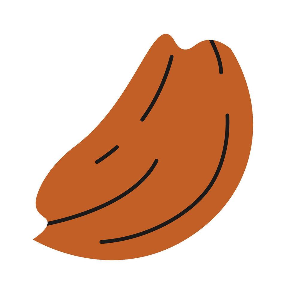 Onion peels flat icon Food waste Sorted organic garbage Illustration vector