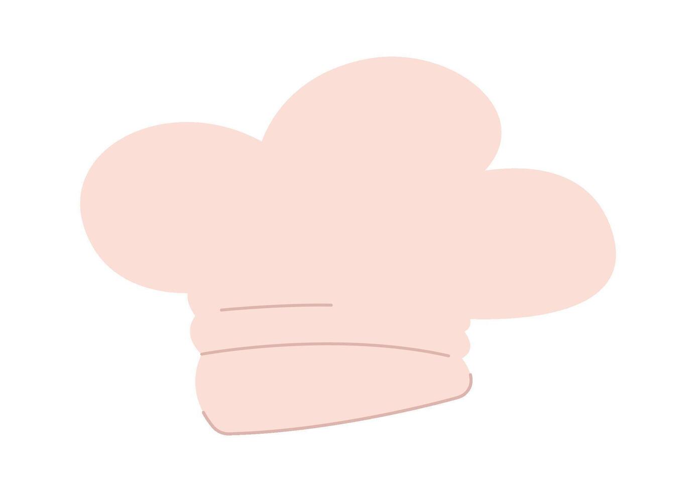 Chef hat illustration Kids cooking uniform vector