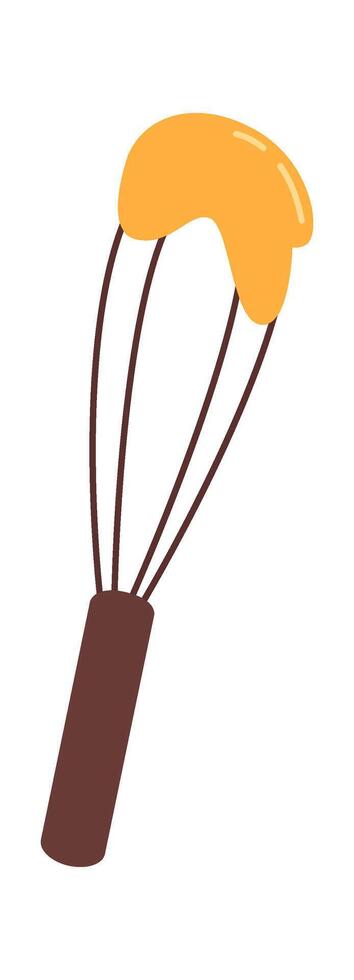 Whipping whisk, Cooking kitchen utensil vector