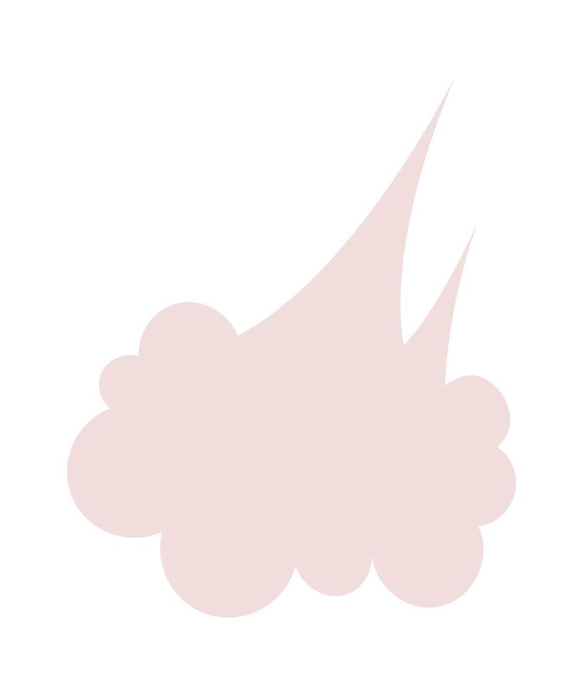 Steam from robot vector