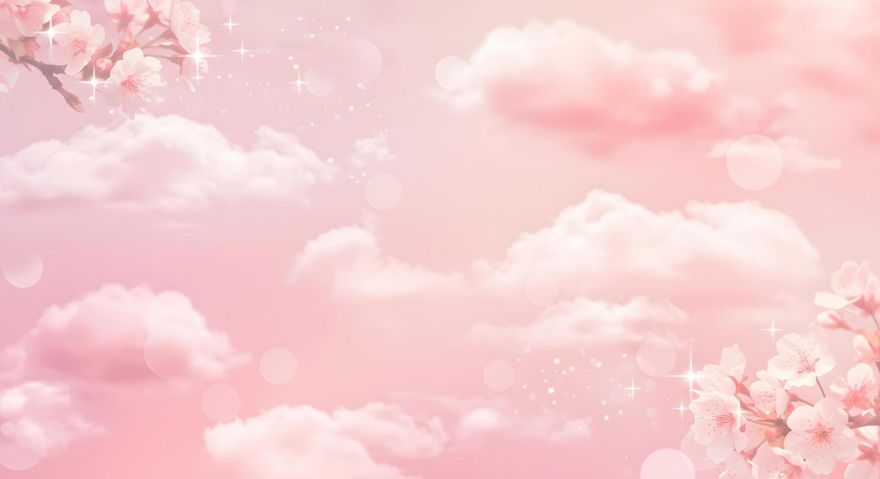Pastel pink lock screen wallpaper for desktops, ideal for creating a soft, feminine, and elegant digital atmosphere. photo