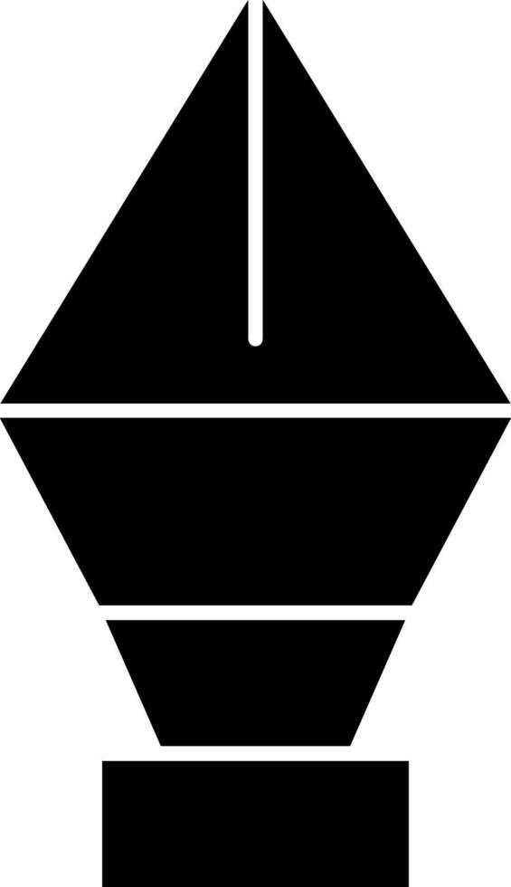 Creative Glyph Icon vector