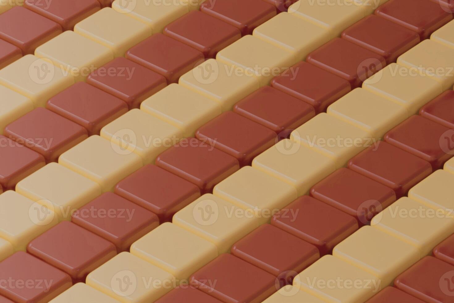 a patterned arrangement of rectangular blocks. photo