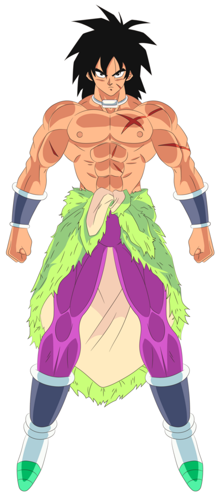 High quality image of Broly without background png