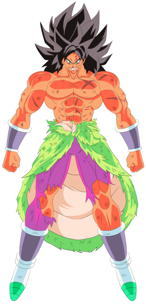 High-quality image of broly ozaru png