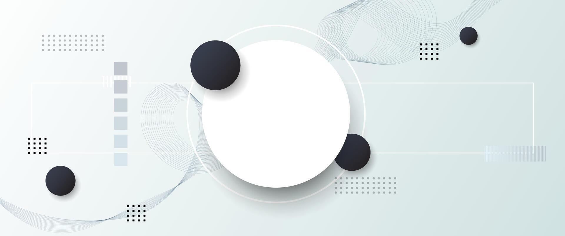 Modern graphic design, element with abstract geometric shape, texture, wave line pattern and gradient color. Creative artwork, white background for layout, business banner. vector