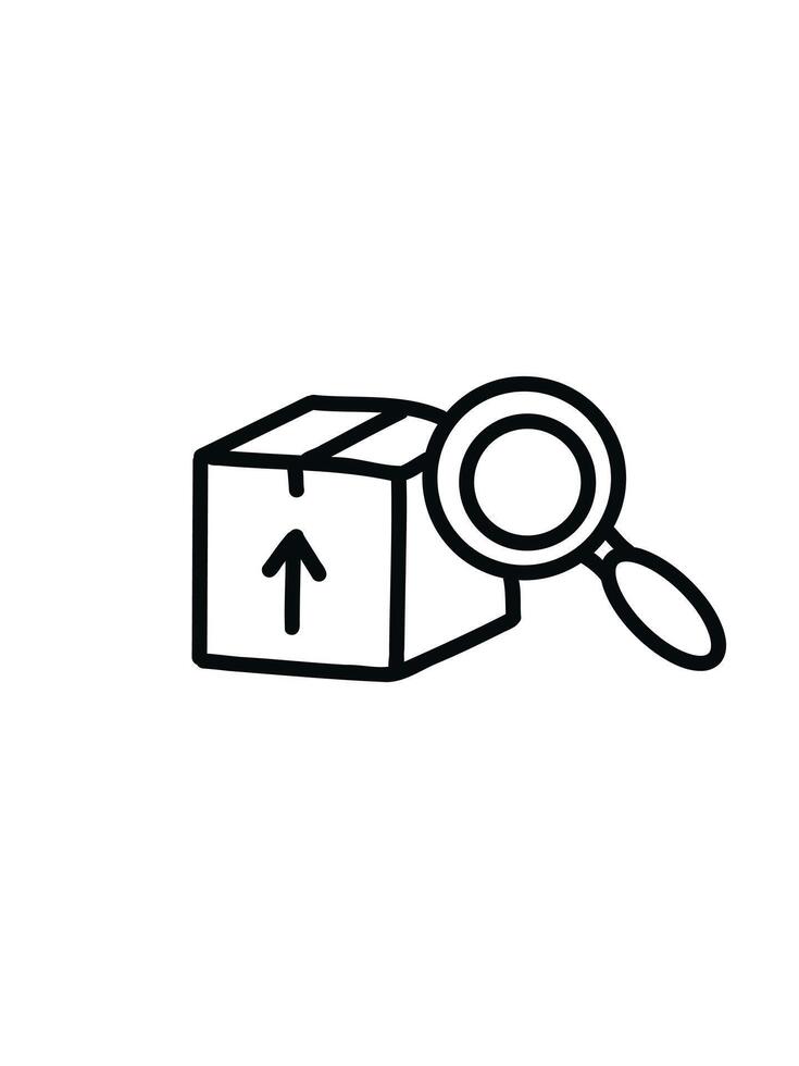tracking package , delivery control vector