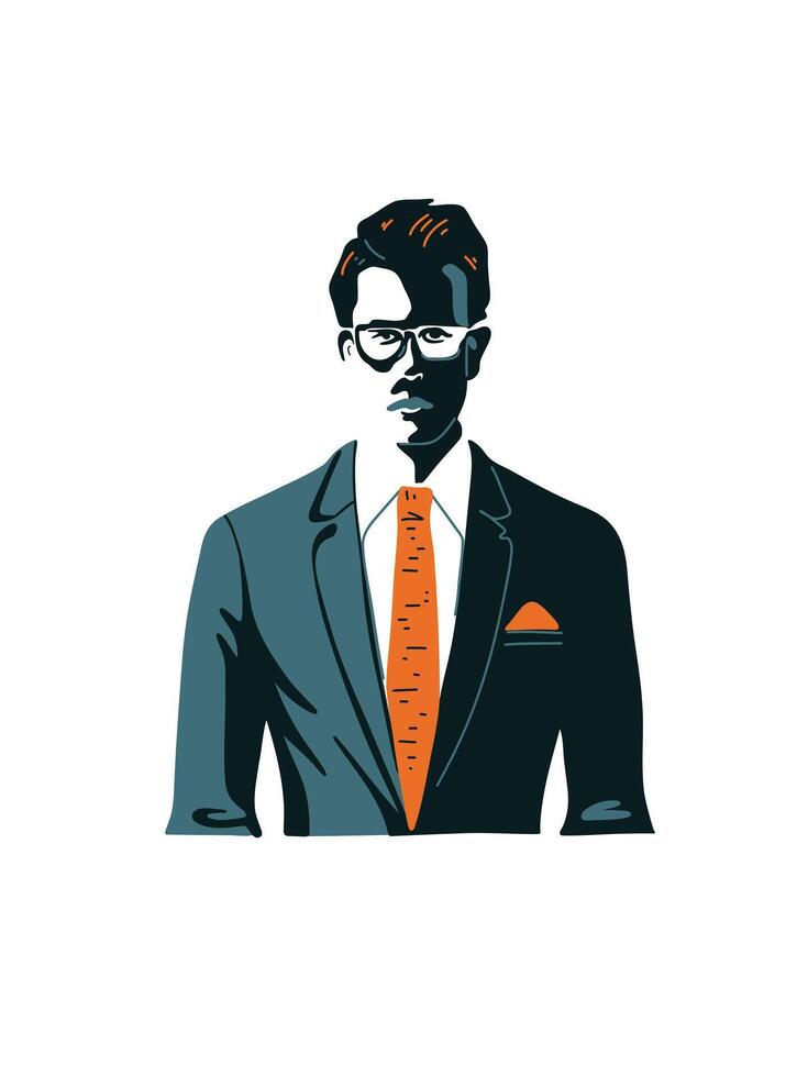 formal communication concept vector