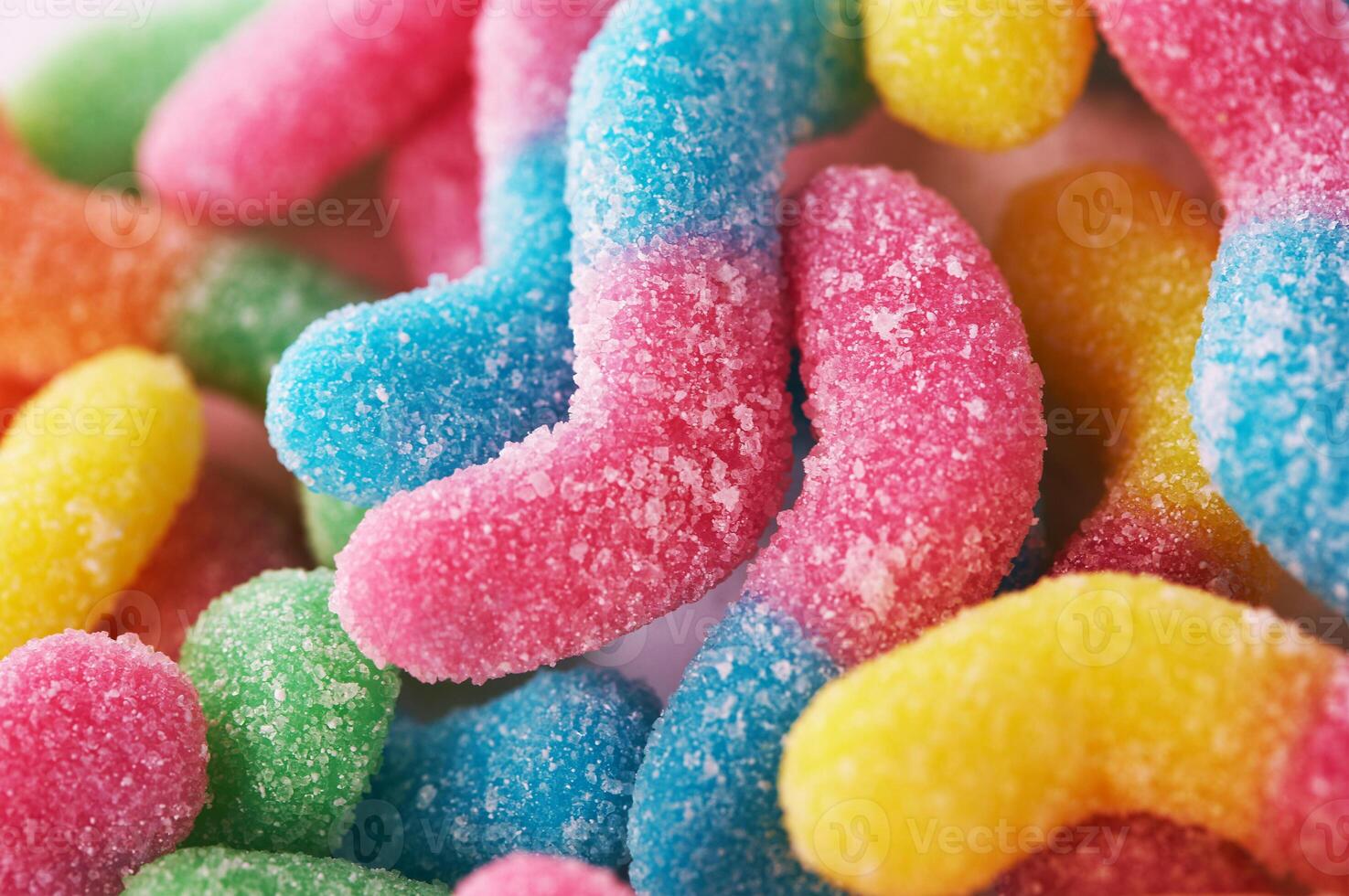 colorful jelly candies photo