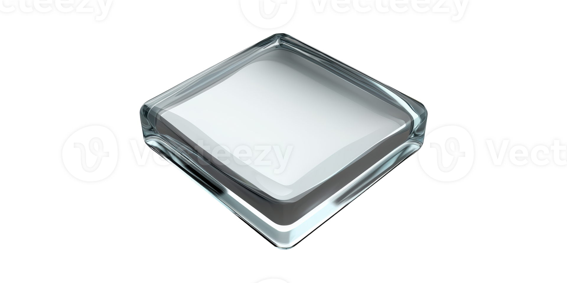 Glass Block. Architectural And Design Element Isolated On Transparent Background png
